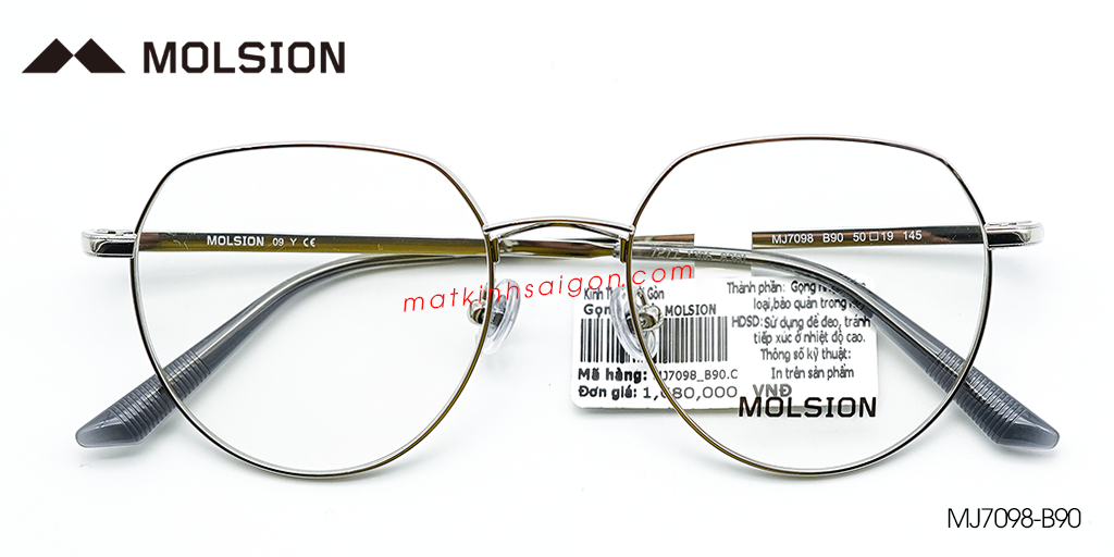 Gọng Kính Molsion MJ7098 B90 - Hover