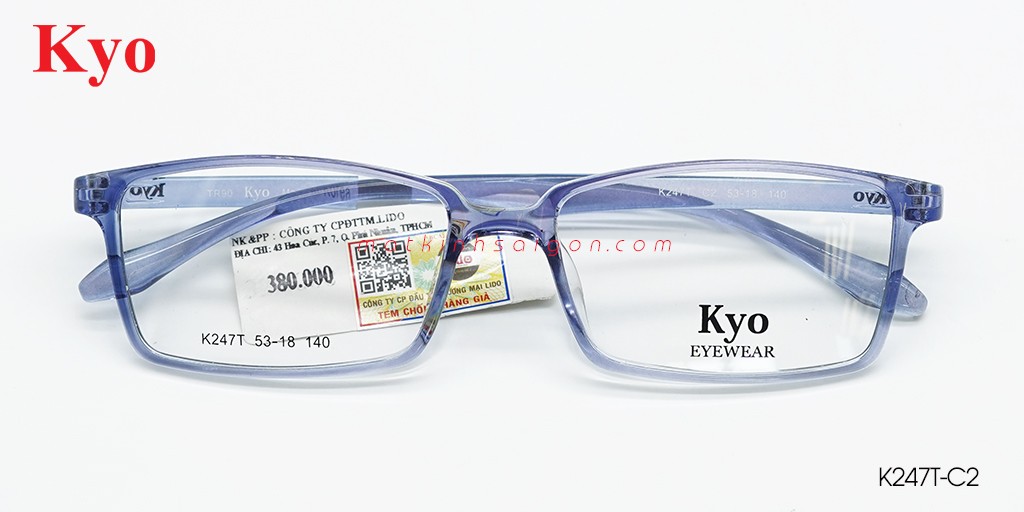 GỌNG KÍNH TR90 KYO K247T C2 - Hover