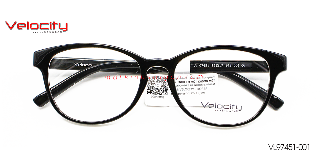 GỌNG KÍNH NHỰA NỮ VELOCITY VL97451- 001 - Hover