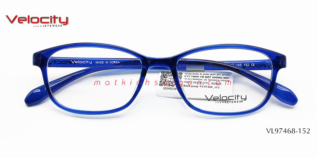 GỌNG KÍNH NHỰA NỮ VELOCITY VL97468-152 - Hover