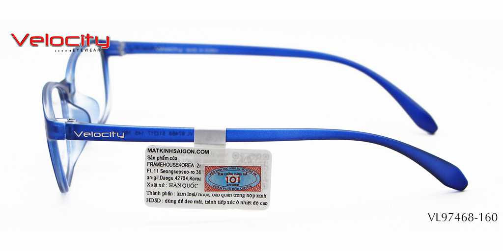 GỌNG KÍNH NHỰA NỮ VELOCITY VL97468-160 - Hình 5