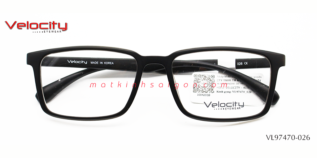 GỌNG KÍNH NHỰA VELOCITY VL97470-026 - Hover