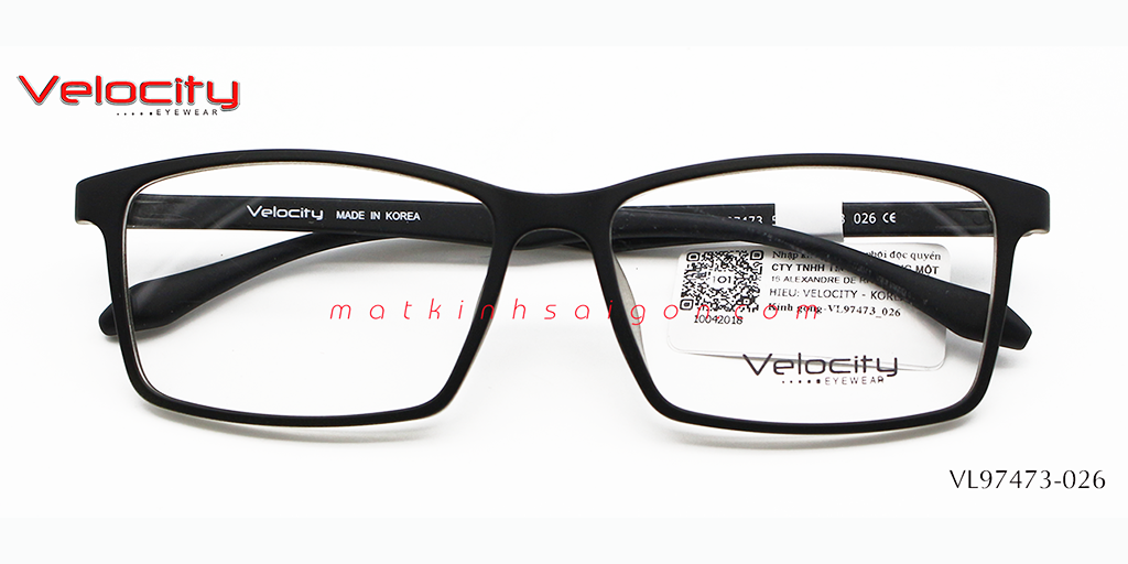 GỌNG KÍNH NHỰA VELOCITY VL97473-026 - Hover