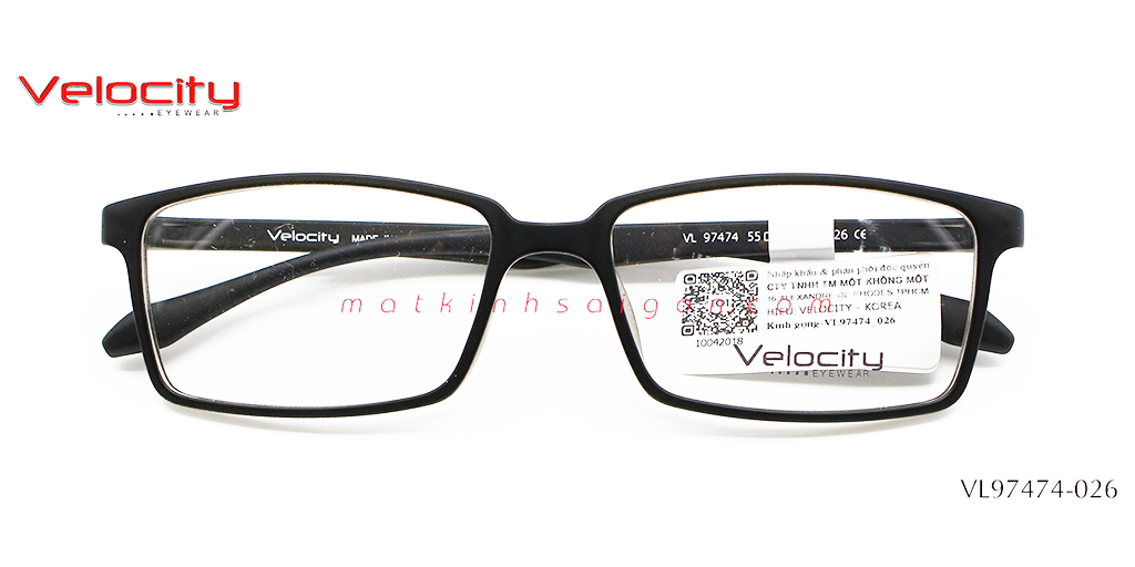 GỌNG KÍNH NHỰA VELOCITY VL97474-026 - Hover