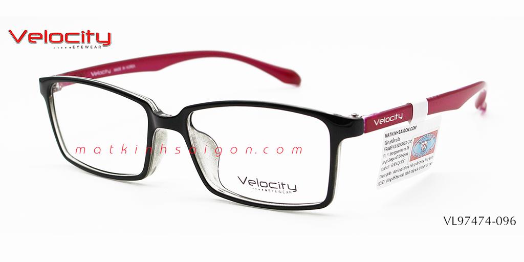 GỌNG KÍNH NHỰA VELOCITY VL97474-096