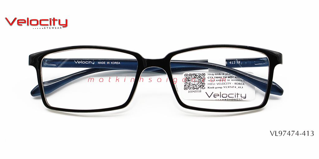 GỌNG KÍNH NHỰA VELOCITY VL97474-413 - Hover