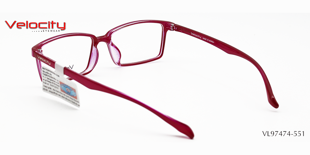 GỌNG KÍNH NHỰA VELOCITY VL97474-551 - Hình 4