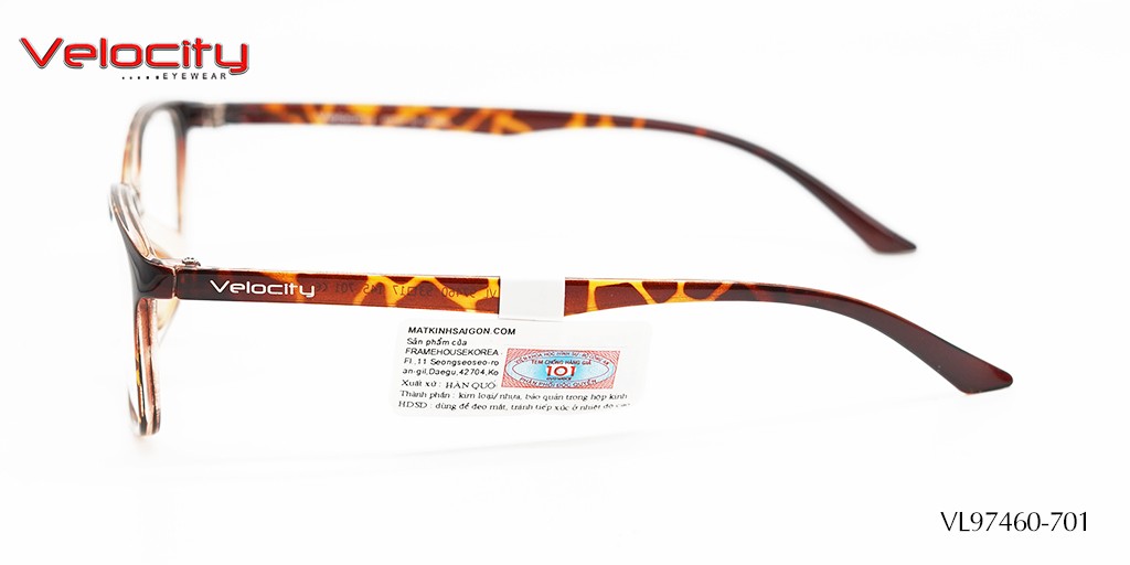 GỌNG KÍNH NHỰA VELOCITY VL97460-701 - Hình 5