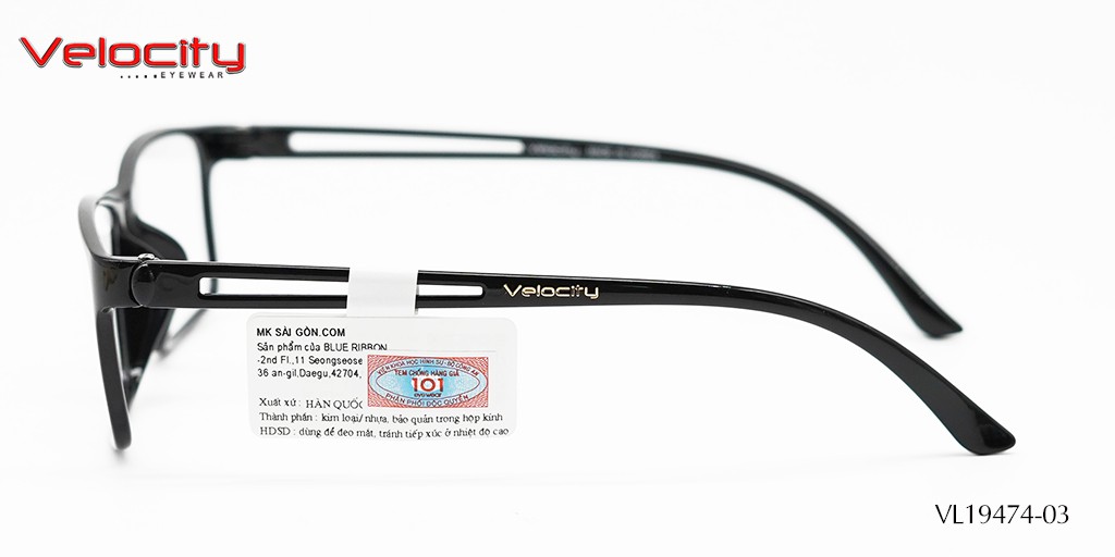GỌNG KÍNH NHỰA VELOCITY VL19474-03 - Hình 5