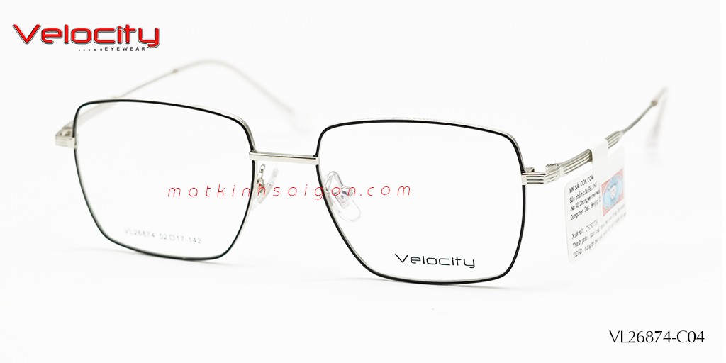 GỌNG KÍNH HỢP KIM VELOCITY VL26874-C04