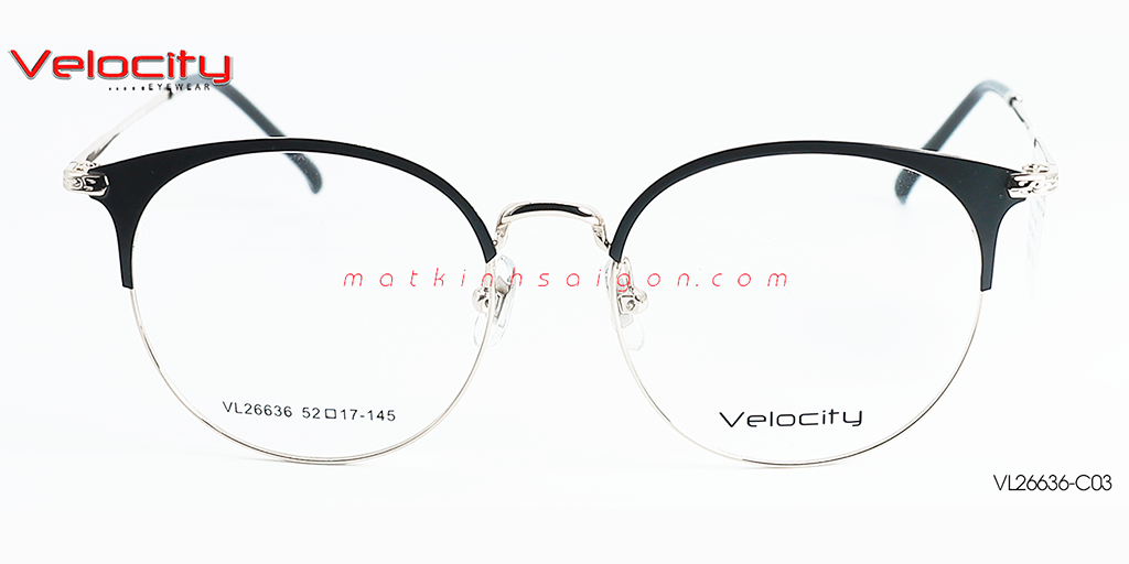 GỌNG KÍNH HỢP KIM VELOCITY VL26636-C03 - Hình 3