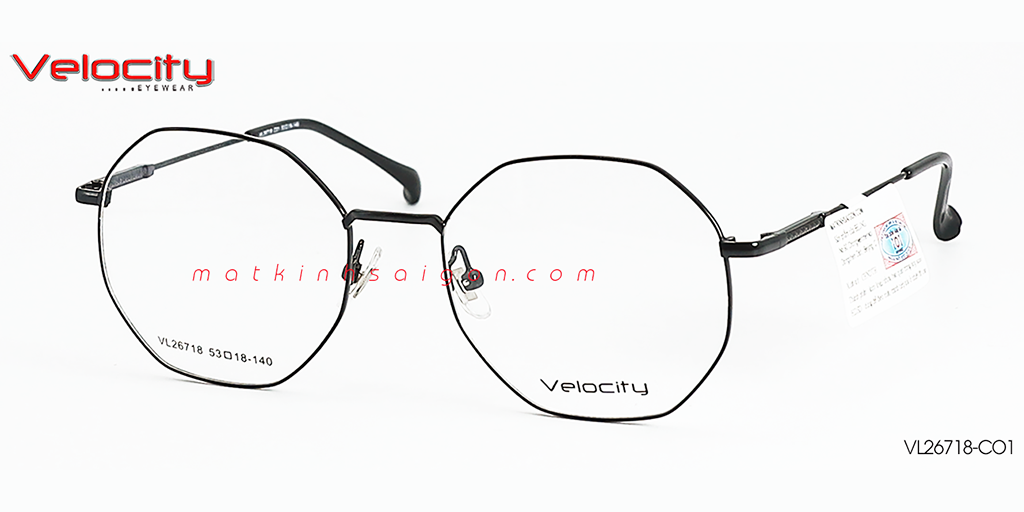 GỌNG KÍNH HỢP KIM VELOCITY VL26718-CO1