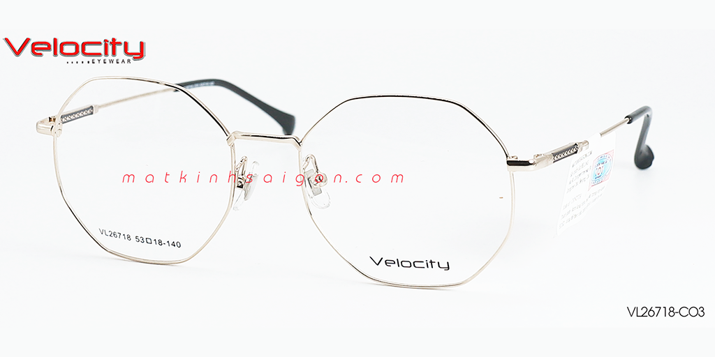 GỌNG KÍNH HỢP KIM VELOCITY VL26718-CO3