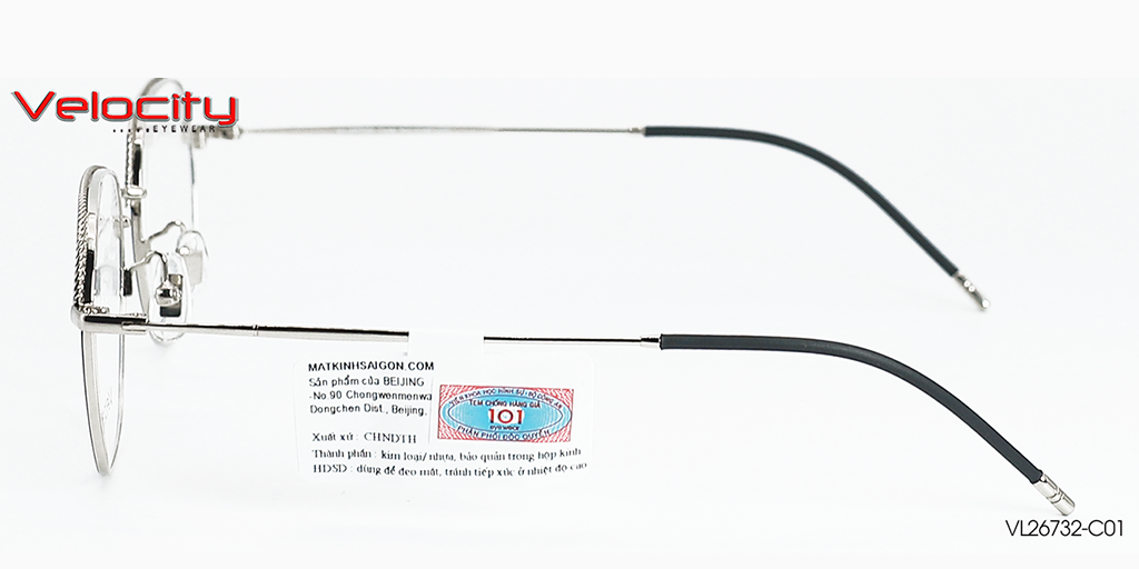 GỌNG KÍNH HỢP KIM VELOCITY VL26732-C04 - Hình 5