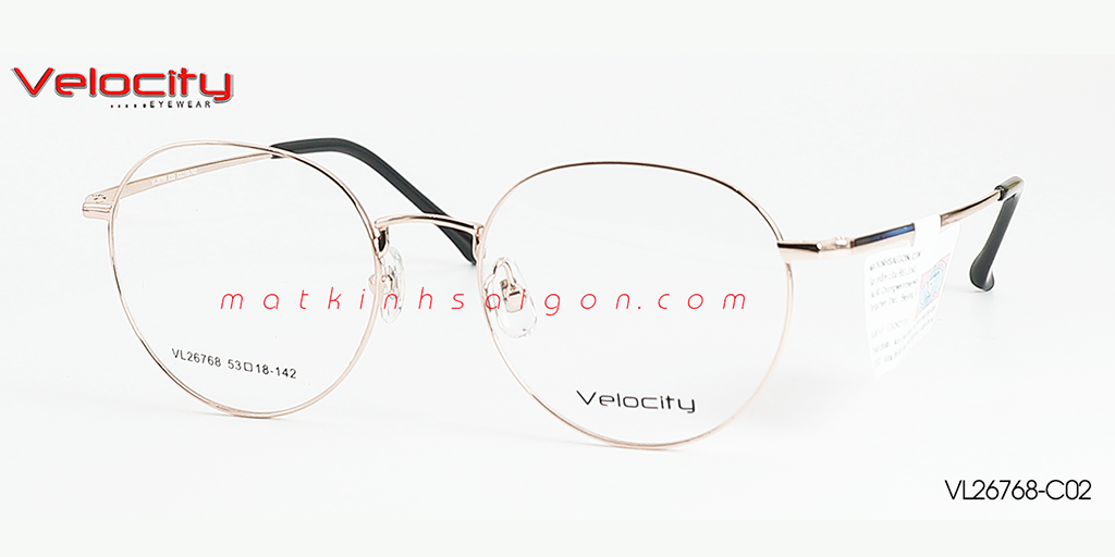 GỌNG KÍNH HỢP KIM VELOCITY VL26768-C02