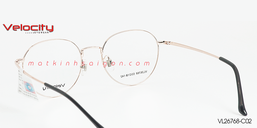 GỌNG KÍNH HỢP KIM VELOCITY VL26768-C02 - Hình 4