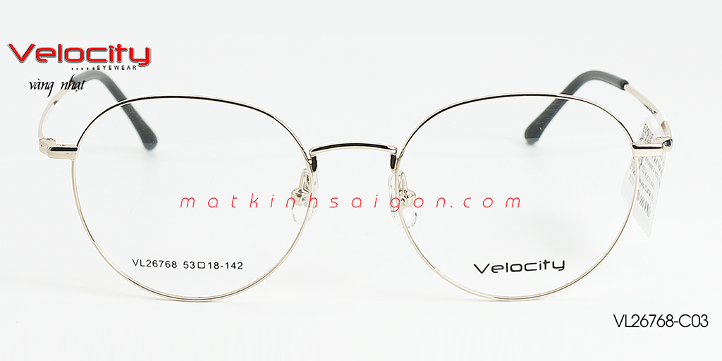 GỌNG KÍNH HỢP KIM VELOCITY VL26768-C03 - Hình 3