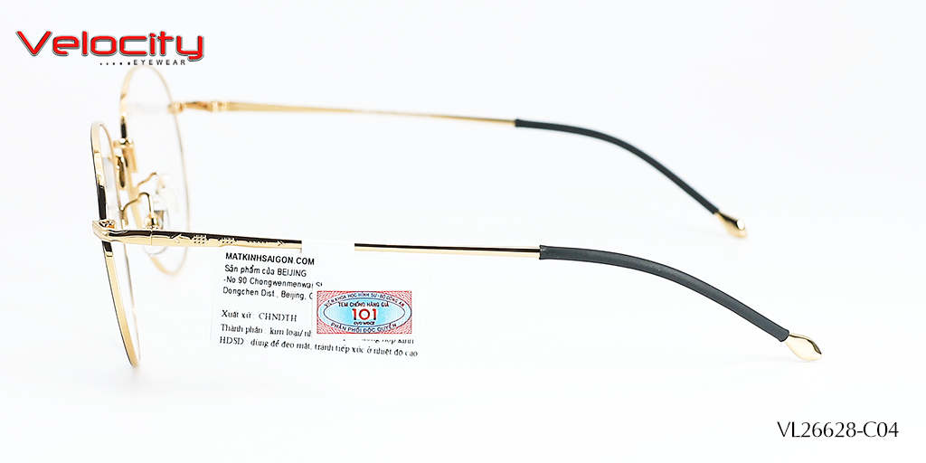 GỌNG KÍNH HỢP KIM VELOCITY VL26628-C04 - Hình 5