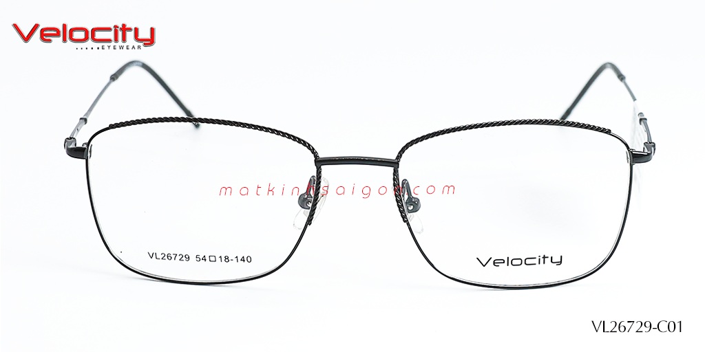 GỌNG KÍNH HỢP KIM VELOCITY VL26729-C01 - Hình 3
