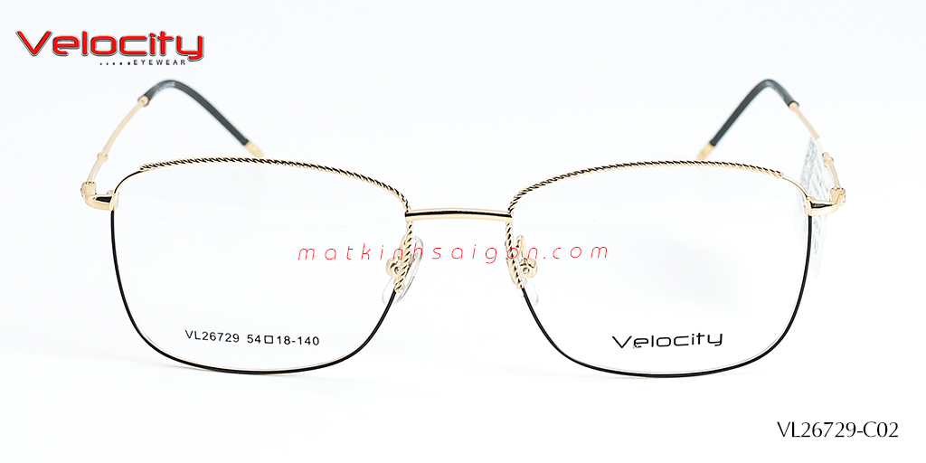 GỌNG KÍNH HỢP KIM VELOCITY VL26729-C02 - Hình 3