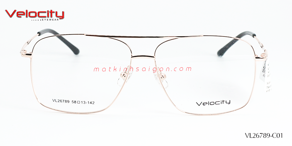 GỌNG KÍNH HỢP KIM VELOCITY VL26789-C01 - Hình 3