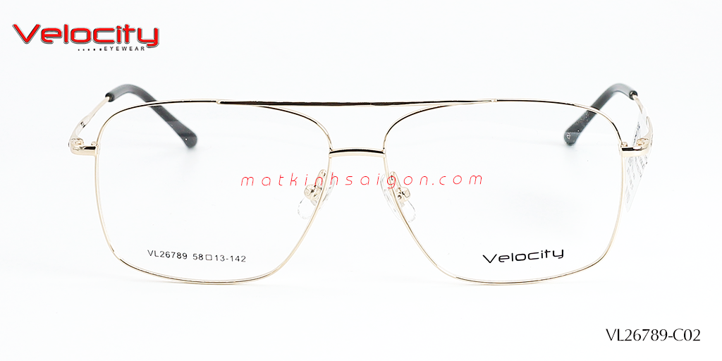 GỌNG KÍNH HỢP KIM VELOCITY VL26789-C02 - Hình 3