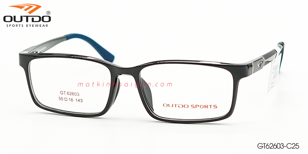 Gọng Kính Nhựa TR90 OUTDO GT62603 C25 - Hình 5
