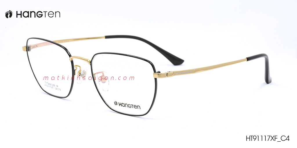 Gọng Kính Hợp Kim HangTen HT91117XF C4