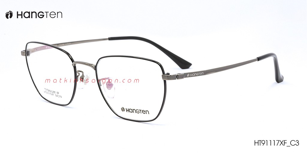 Gọng Kính Hợp Kim HangTen HT91117XF C3