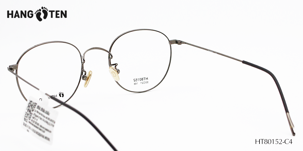 Gọng Kính Hợp Kim HangTen HT80152 C4 - Hình 4