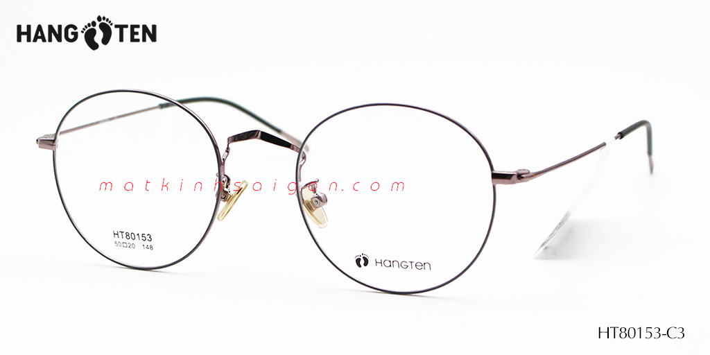 Gọng Kính Hợp Kim HangTen HT80153 C3
