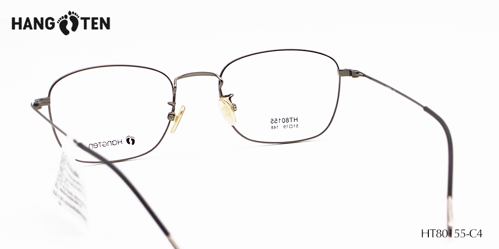 Gọng Kính Hợp Kim HangTen HT80155 C4 - Hình 4