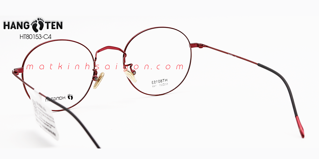 Gọng Kính Hợp Kim HangTen HT80153 C4 - Hình 4