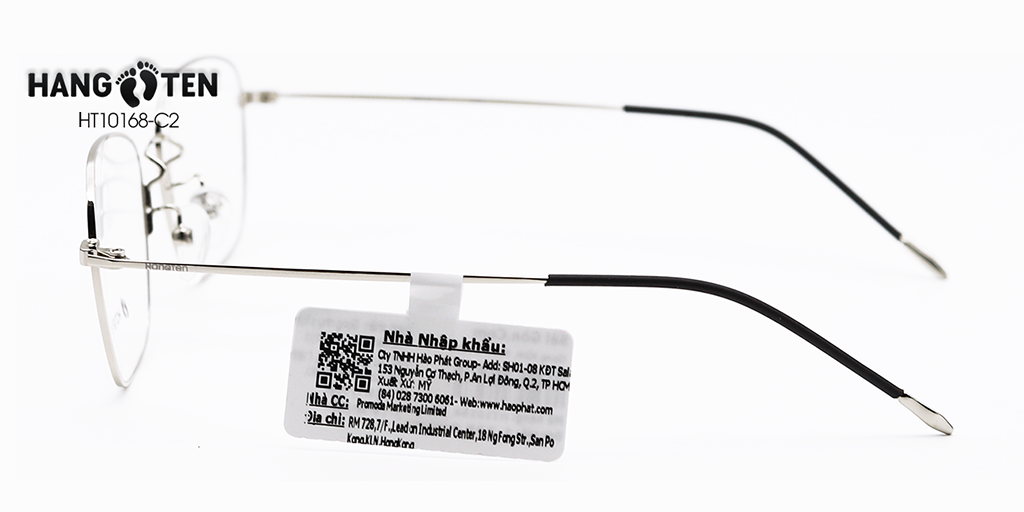 Gọng Kính Hợp Kim HangTen HT10168 C2 - Hình 5