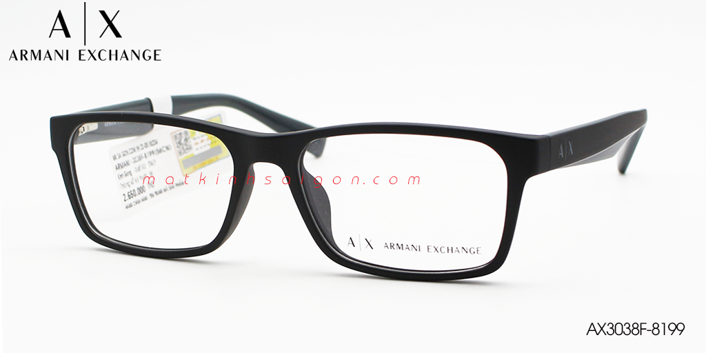Gọng Kính Nhựa TR90 Armani Exchange AX3038F-8199