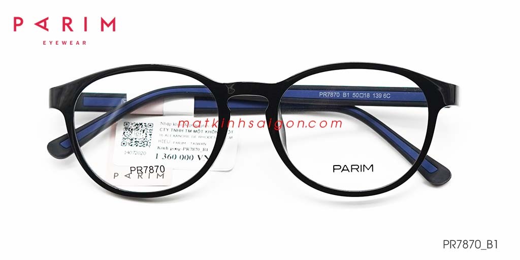Gọng Kính Parim PR7870 B1 - Hover
