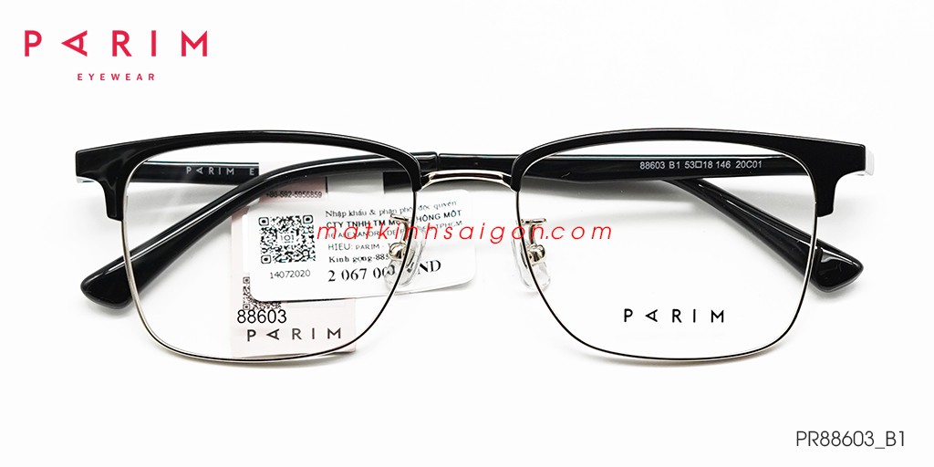 Gọng Kính Clip-On Parim PR88603 B1 - Hình 3