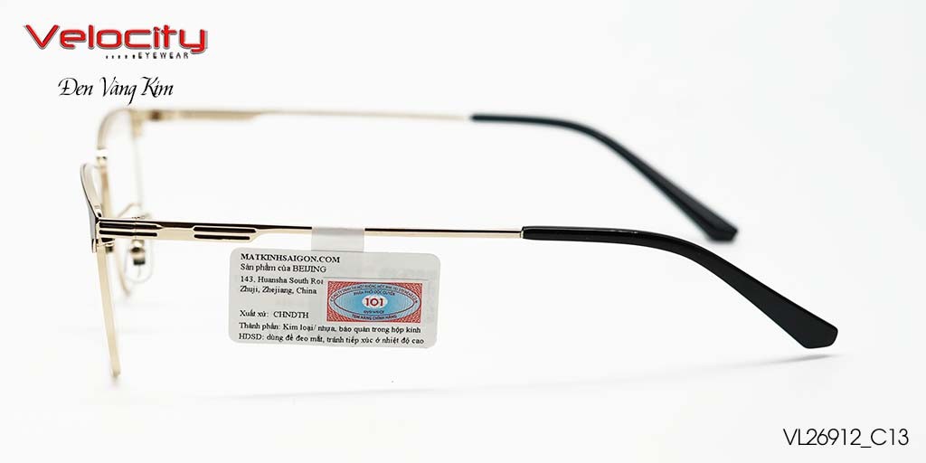 GỌNG KÍNH HỢP KIM VELOCITY VL26912_C13 - Hình 5
