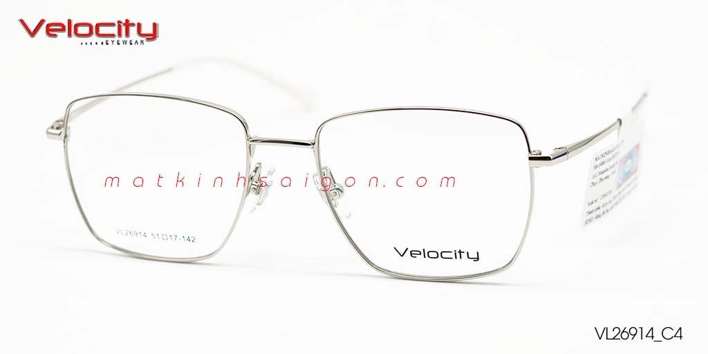 GỌNG KÍNH HỢP KIM VELOCITY VL26914_C4