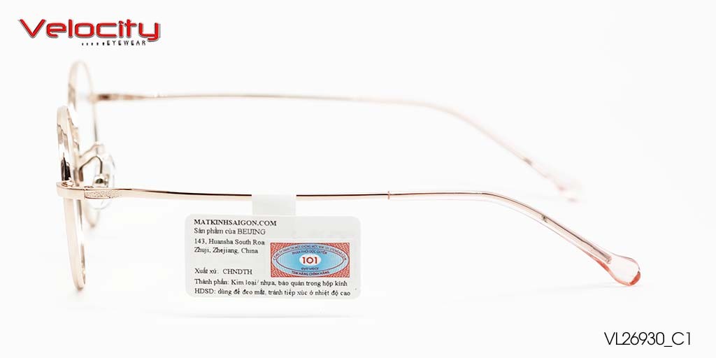 GỌNG KÍNH HỢP KIM VELOCITY VL26930_C2 - Hình 5