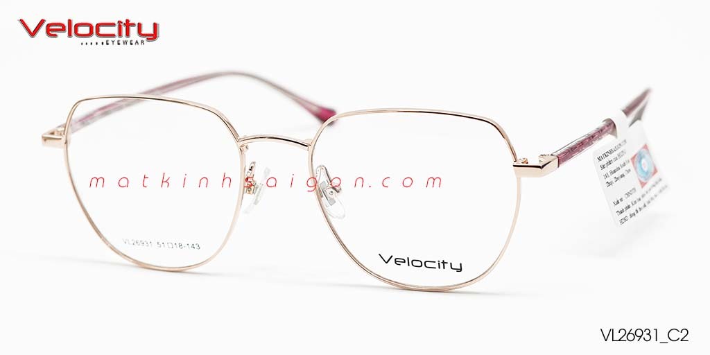 GỌNG KÍNH HỢP KIM VELOCITY VL26931_C2