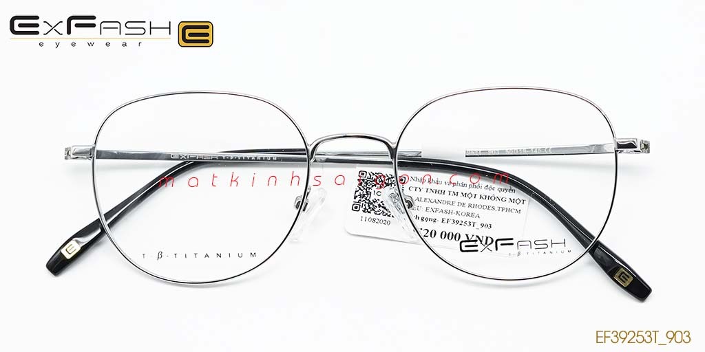 GỌNG KÍNH HỢP KIM EXFASH EF39253T_903 - Hover