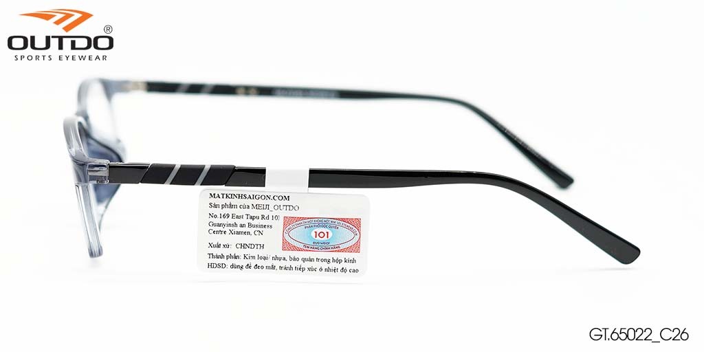 GỌNG KÍNH NHỰA TR90 OUTDO GT.65022_C26 - Hình 5
