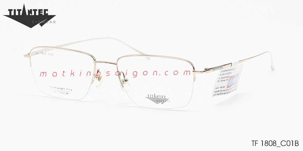 GỌNG KÍNH TITAN TITANTEC TF1808_C01B