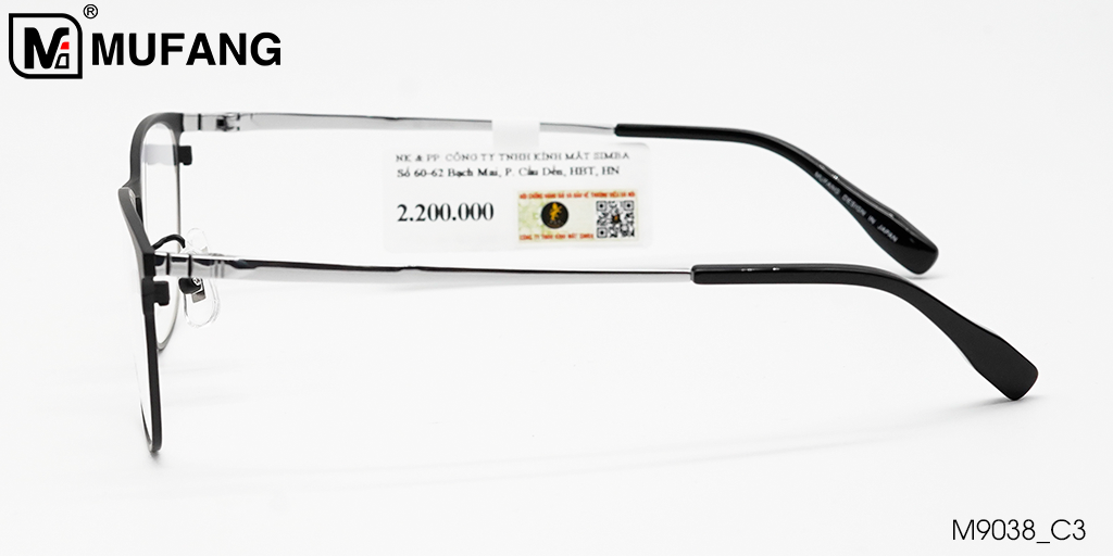 Gọng Kính B-Titanium Mufang M9038 C3 - Hình 7