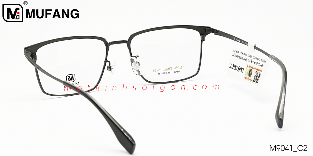 Gọng Kính B-Titanium Mufang M9041 C2 - Hình 4