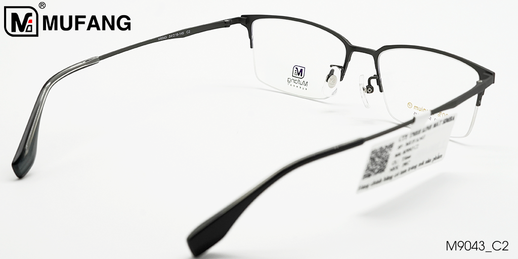 Gọng Kính B-Titanium Mufang M9043 C2 - Hình 6
