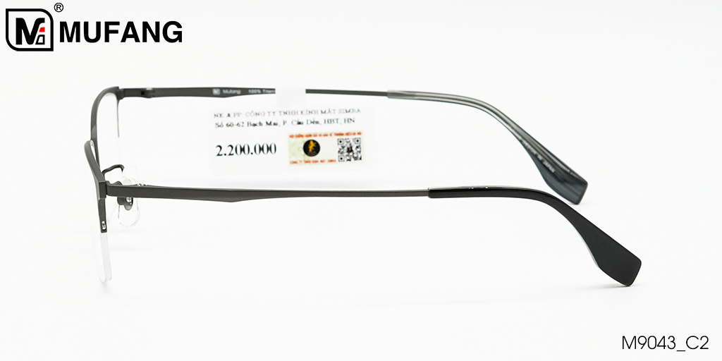 Gọng Kính B-Titanium Mufang M9043 C2 - Hình 7