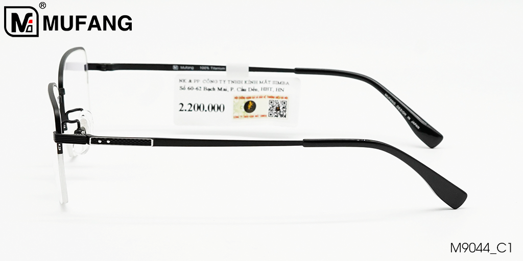 Gọng Kính B-Titanium Mufang M9044 C1 - Hình 7