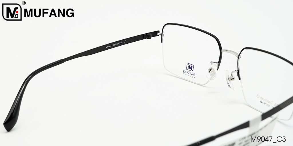 Gọng Kính B-Titanium Mufang M9047 C3 - Hình 6